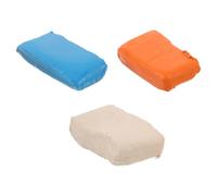 HAPINARY 3 Pièces Nail Drill Bit Cleaner Clay Set Nettoyant Entretien Manucure Compact pour Accessoires Ponceuse Ongles Argile de Nettoyage Rapide et Douce pour Usage Salon et Domicile