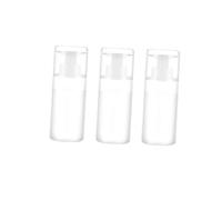 HAPINARY 3 pièces Set de Bouteilles de Voyage pour Lotion Tonique et Eau Micellaire Flacons Vides Portables PP Réutilisables Légers et Pratiques pour Cosmétiques