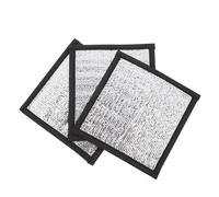 HAPINARY 3 Pièces Tapis Chauffant pour Reptiles à Film Réfléchissant | Feuille Aluminium et Mousse Perlée, Usage Niche Animale, Aide à Retenir la Chaleur en Hiver