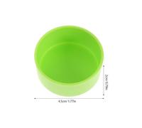 HAPINARY 30 Pièces Bol pour Reptiles Vert Compact et Mangeoire et Abreuvoir Antidéversement pour Lézard, Crabe Ermite, Tarentule, Serpent et Grenouille 30PCS