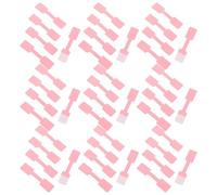 HAPINARY 300 Pièces autocollants alimentaires étiquette gommettes pastilles autocollantes etiquettes alimentaires etiquette confiture autocollantes Pink