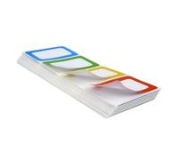 HAPINARY 300 pièces Étiquettes Autocollantes Nom Colorées Faciles à Décoller pour Bureau Maison et Rangement Stickers Classificateurs Sans Résidu pour Boîtes Bagages et Organisation