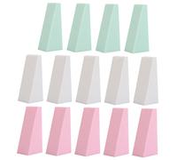 HAPINARY 30pièces Éponges De Maquillage Pour Visage Petites Éponges Cosmétiques Triangulaires De Beauté Fournitures De Maquillage Usage Humide Et Sèche Application De Fond De Teint