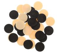 HAPINARY 32 Pièces de Dames en Plastique Rondes pour Jeux de Société, Solides et Faciles à Transporter, Accessoires Universels pour Plateau de Jeu