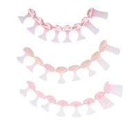 HAPINARY 3ensembles Séparateur Orteils Silicone Écarteur Orteils Pour Pédicure Et Manucure Séparateurs De Doigts Pour Vernis à Ongles Outils De Nail Art Réutilisables