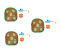 HAPINARY 3ensembles Tunnel Interactif pour Chat avec Jouets Forme De Set De Espace De pour Chat Jouet pour Et Amusement Félins
