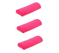 HAPINARY 3pièces Coussin De Manucure Portable Pour Salon Repose-wrist Ergonomique Pour Nail Art Support De Poignet Confortable Et Lavable Pour Et Débutants