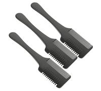 HAPINARY 3pièces Peigne à Cheveux Effileur Double Face De Outils De Coiffure Pour Coupe Et Amincissement Des Cheveux Pour Usage à Domicile Et Salon