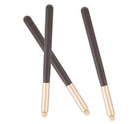 HAPINARY 3pièces Pinceaux Maquillage Lèvres Correcteur Applicateur Brillant Paupières Contouring Usage Professionnel Familial Cadeau Passionnées Débutantes Manche Résistant Confortable Port