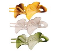 HAPINARY 3pièces Pins à Cheveux Floraux Pour Femmes Style Western Lot De Barrettes Décoratives Mates Accessoires Cheveux Fleurs