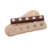 HAPINARY 3pièces Supports à Ongles Magnétiques Pour Pratique Présentoirs Pour Pointes Acrylique Base Bois Pour Formation Manucure