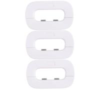 HAPINARY 3pièces Verrou De Réfrigérateur Multifonctionnel Pour Garçon Fille De Sécurité Anti-accident Installation Facile Blocage Auto-adhésif Pour Congélateur Et Et Pratique