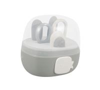 HAPINARY 4 Pièces Ciseaux à Ongles Bébé Ciseaux à Ongles Pour Bébé Kit D'ongles Bébé Nouveau-né Coupe-ongles Pour Bébé Serviette Bébé Coupe-ongles Bébé Avec Étui Light Green Pp