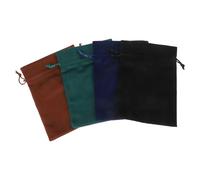 HAPINARY 4 Pièces De Rangement De Bijoux En Daim Sacs D'emballage De Bijoux