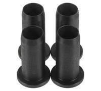 HAPINARY 4 Pièces Douilles de Protection en Nylon Noir pour Dame de Nage, Accessoires de Kayak Polyvalents Maximisant L'efficacité de l'espace pour Rames et Supports