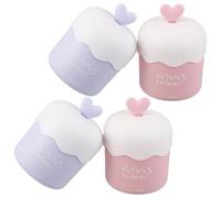 HAPINARY 4 pièces Foamer pour Nettoyage Du Visage Portable Outil Manuel à Mousse Compact pour Soin de Peau Voyage Bouteille de Nettoyant Moussant Facile Utilisation
