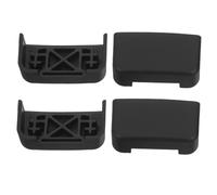 HAPINARY 4 pièces Lot de Caches de Rail de Siège Arrière Compatibles Véhicule Accessoires Anti-Chocs pour Coulisses de Siège Protection des Dommages Amélioration Esthétique Intérieure 4