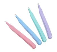 HAPINARY 4 Pièces Magnetic Staple Remover Stick Set Ergonomic Pen-shaped Staple Puller For Teachers Supplies Small Office Tools For School And Office Use