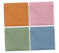 HAPINARY 4 Pièces Sac Cosmétique Étanche Sac Cosmétique Portable Mini Poche De Maquillage Mini Trousses De Maquillage Petite Pochette à Monnaie Petite Pochette Porte-Monnaie pour Femme TPU