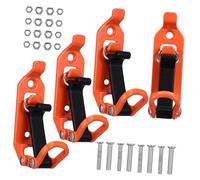 HAPINARY 4 pièces Supports Pelle Voiture pour Galerie Toit Voiture Fixations Robustes pour Outils Compatibles Camions et Suv Montage Facile