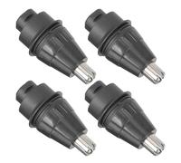 HAPINARY 4 Pièces Têtes de Rechange pour Tondeuse Nasale Homme Lames Remplaçables Douces et Accessoires Lavables Compatible avec Différentes Formes de Nez Pour Entretien Portable et