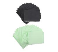 HAPINARY 40 pièces Nappes de Tatouage Trois Couches Absorbantes Étanches Protège-table Professionnel pour Tatouage Set Pratique Noir et Vert Accessoires Usage Unique