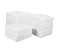 HAPINARY 400 pièces Non Woven Fabric Makeup Remover Pads Doux Absorbants Lingettes Démaquillantes Visage Yeux Usage Unique