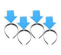 HAPINARY 4pcs Bandeaux Fléchés Amusants en Feutre et Plastique, Confortables et Réutilisables, Accessoires pour Cheveux pour Fêtes Dhalloween et Rassemblements Festifs