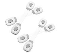 HAPINARY 4pcs Verrou de Sécurité pour Bébé Verrous de Tiroir pour Armoire et Meuble Protections pour Garçon et Filles Anti-accident Adhésif sans Outil