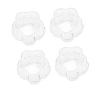 HAPINARY 4pièces Couvercles De Boutons De Cuisinière à Pour Garçon Fille Sécurisée Manettes De Four Garde De Sécurité Garçon Fille Transparent