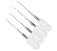 HAPINARY 4pièces Pipettes Compte-gouttes pour Huiles Essentielles de Transfert Plastique Outil de Dosage Précis pour Parfums DIY et Loisirs Créatifs