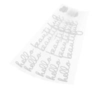 HAPINARY 5 Pièces Autocollants Voiture Réfléchissants pour Rétroviseur Arrière Lot de Stickers Décoratifs pour Filles Design Élégant et pour et Miroir Lisse