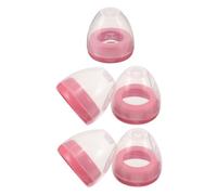 HAPINARY 5 Pièces Bottle Caps Wide-neck Replacement Lids Reusable Dome Covers For Feeding Bottles And Snack Containers