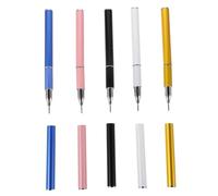 HAPINARY 5 Pièces Double-ended Dotting Tool Nail Rhinestone Picker Wax Pencil For Manicure Nail Art DIY Decoration Portable Artist Brushes For Precise Crystal Bead Application