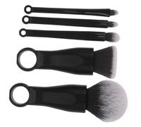 HAPINARY 5 Pièces Pinceau De Maquillage Rougir Mélange De Maquillage Pinceau Estompeur Pour Le Maquillage Cosmétique Maquillage Du Visage Petit Maquillage Fibre Artificielle Black