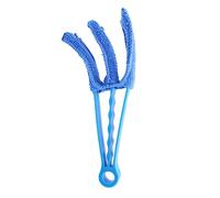 HAPINARY 5 Pièces Set de Brosses Nettoyantes pour Stores avec Manches Durable Housses Microfibre Lavables Multifonction pour Volets Climatiseurs et Vitres pour Maison et