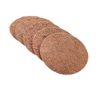 HAPINARY 5 Pièces Tapis Nid Naturel Fibre de Coussin Respirant pour Nidification de Pigeons Protection Œufs pour Oiseaux et Petits Animaux Matelas Premium pour