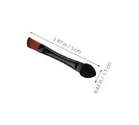 HAPINARY 50 Pièces Double Ended Makeup Brush Travel Friendly Angled Brow And Eyeshadow Applicator For Precise Wild Brow Shaping And Smooth Eye Makeup