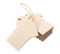 HAPINARY 50 Pièces Maison en Bois Vierge à Peindre pour Loisirs Créatifs Légères Bois Beige Décoration pour Chambres et Études Kit DIY de Petites Maisons