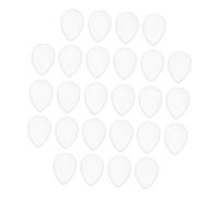 HAPINARY 50 Pièces Perles Transparentes Verre Forme de Goutte Eau pour de de Vernis à Ongles Carte Échantillons DIY pour Pratique et Outils de Manucure