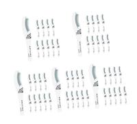 HAPINARY 50 Pièces Règle De Cils Extension De Cils Outil De Mesure De Longueur De Règle De Longueur De Outil De Règle De Mesure D'Extension De Règle De e De