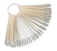HAPINARY 50pièces Color Sticks Pour Manucure Présentoir De Vernis à Ongles Outils De Pratique Pour Art Des Ongles Et Design Manucure