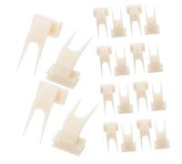 HAPINARY 50pièces Mangeoire pour Perruches Pince à Nourriture pour Oiseaux Support De Nourriture pour Cage Brochette De Fruits pour Perroquet Fourchette à Fruits Suspendue Accessoire