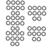 HAPINARY 50pièces Peigne Élastique Circulaire Plastique Lot De Peignes Pour Maintien De Perruques Et Pour Types De Cheveux