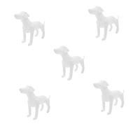 HAPINARY 5Pcs Vêtements pour Animaux De Compagnie Modèle Chien Mannequin Sculpture pour Animaux De Compagnie Mannequin Gonflable en PVC Présentoir pour Animalerie Présentoir De Magasin