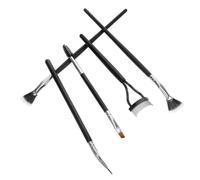 HAPINARY 5pièces Lot De Brosses à Cils Festonnées Peigne Séparateur Pour Cils Supérieurs Et Inférieurs Brosses à Mascara Multifonctions Outil De Maquillage