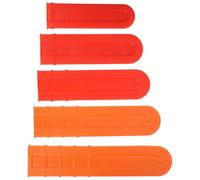 HAPINARY 5pièces Protection pour Guide de Tronçonneuse Cache Barres Plastique Résistant Protège-Barre Étui Léger pour Transport et Stockage Couleur Aléatoire