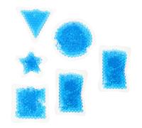 HAPINARY 6 Pièces Pack Réutilisable De Glace Pochette Chaud-froid Pour Blessures Compresse Chaud-froid Lot Glace Pour Maux De Tête Et Brûlures Légères