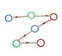 HAPINARY 6 Pièces Preschool Walking Rope With Handles Soft Skin-friendly Child Harness Leashes For Lightweight Safety Leash For Kindergarten Group Outdoor Activities