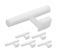 HAPINARY 6 Pièces Supports pour Mangeoire à Oiseaux Clip- Perchoirs Adaptés pour Mangeoires Hirondelles Accessoires Alimentation pour Perruches et Chardonnerets Station Alimentation